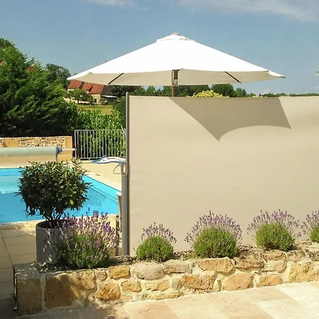 בית נופש Peaceful With Pool Badefols-d'Ans